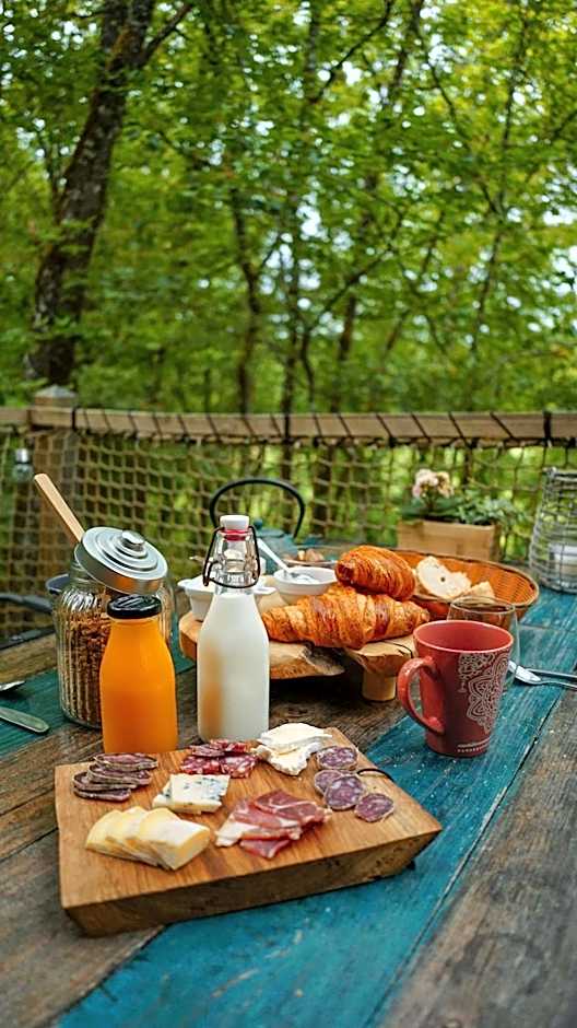 Nid'en'Ô cabanes et spa Lot et Dordogne