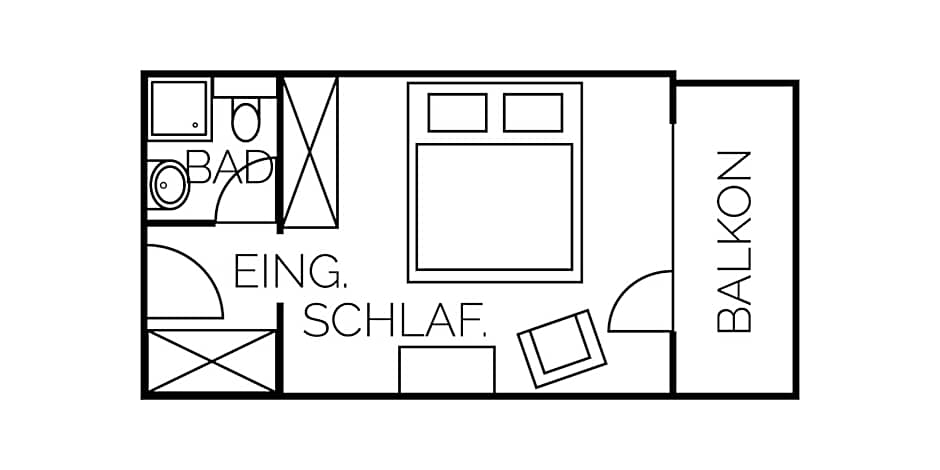 Photo 1 of 4 of Double Room