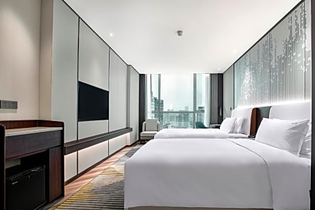 Premium Twin Room with City View - Non-Smoking