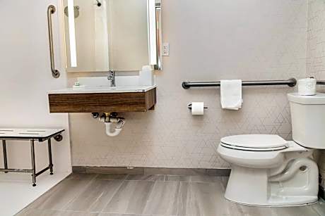 One-Bedroom Suite - Communications/Mobility Accessible with Roll In Shower