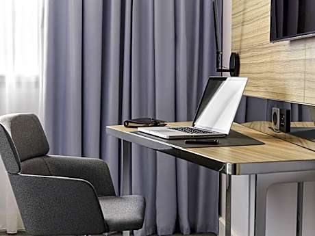 Deluxe Executive with 1 queen size bed and 1 single sofa