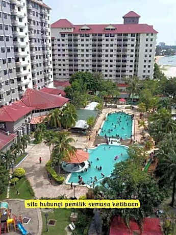 Private ,Glory Beach Resort port dickson 2bedroom
