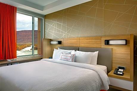 Two-Bedroom Suite with One King Bed, Set of Bunk Beds and Trundle Sofa