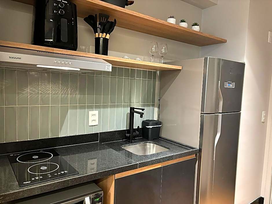 Studio na avenida 9 de julho