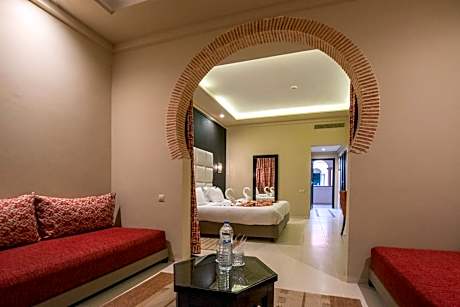 Deluxe Double Room with Two Sofa Beds and Balcony