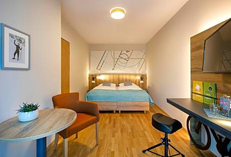 Family Room  with 2 bedrooms