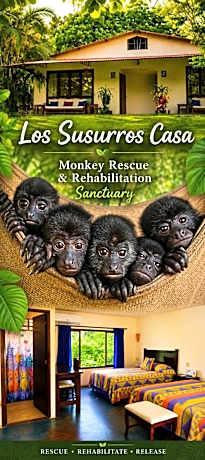 Los Susurros Casa Monkey Rescue and Rehabilitation Sanctuary