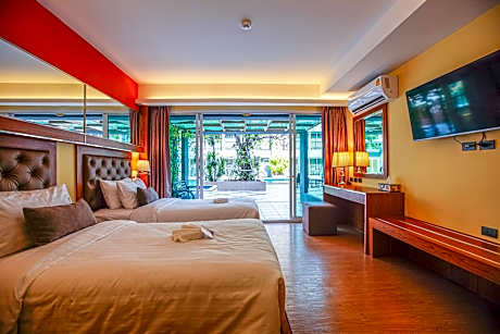 Double or Twin Room with Swimming Pool Access