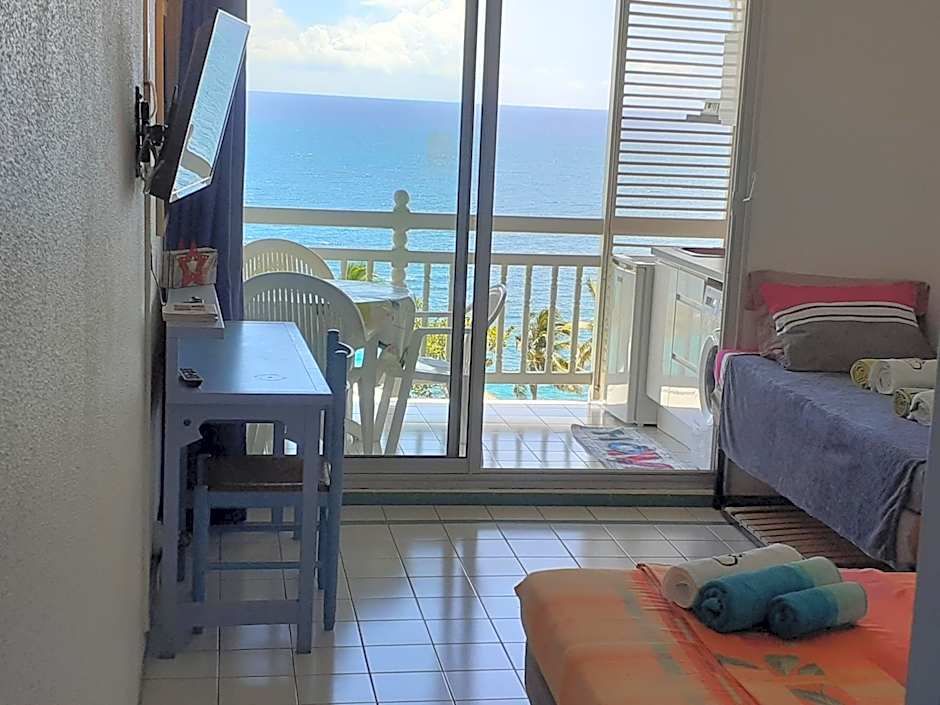 Jolie studio vue mer