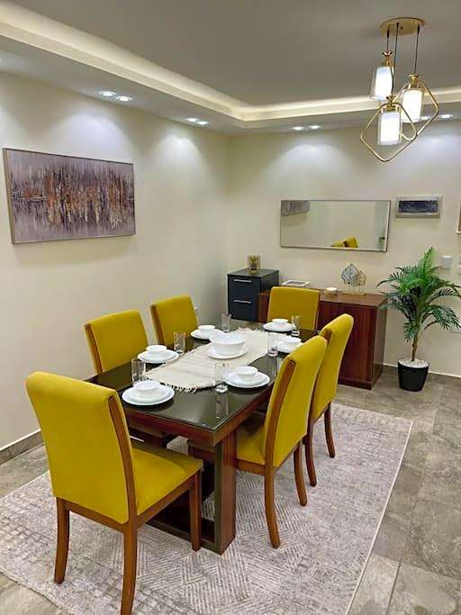 3BR luxury apt near AUC newCairo