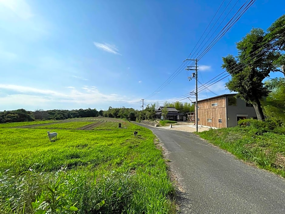 西海岸オーガニック小麦畑1200坪眺望FarmStayYululu