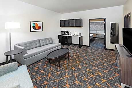 King Suite with Mobility Accessible Roll-In Shower