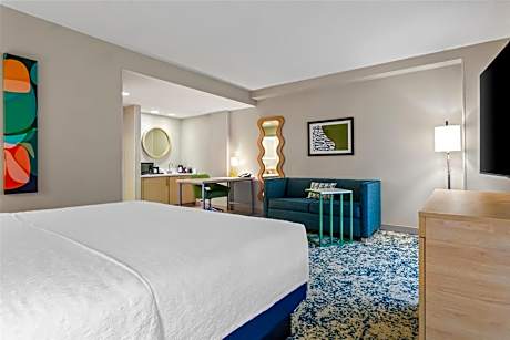 King Studio Suite with Sofa Bed and Balcony