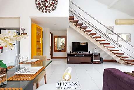 Bz33 House with 4 suites and barbecue, Geribá