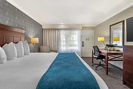 King Room with Roll-In Shower - Disability Access