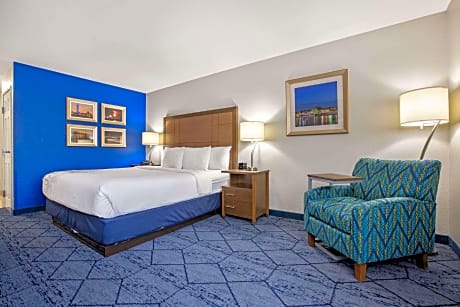 1 King Bed Deluxe Suite Non-Smoking