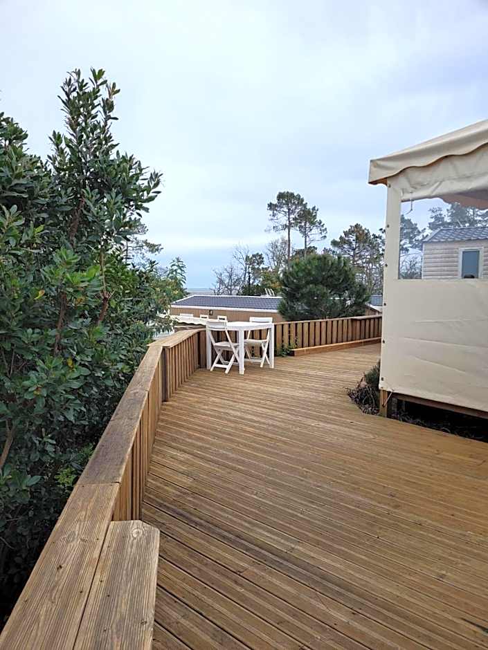 Vue bassin Arcachon mobil-home top 8 personnes by Vayny