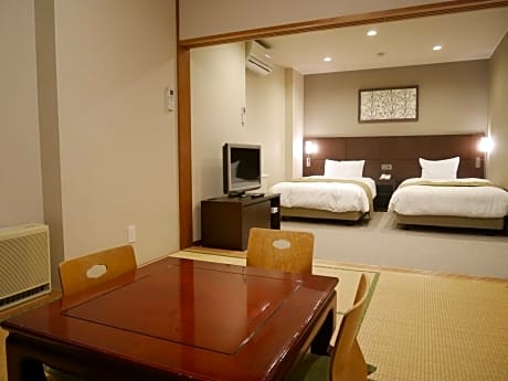 Japanese-Style Room with Tatami Area with Yunessun Spa One Day Ticket