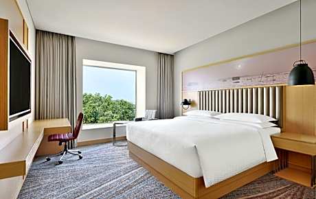 Deluxe Guest Room, 1 King, City View