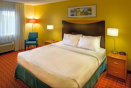 Room, 1 King Bed (Mobility/Hearing Access, Roll-in Shwr) (1 King Bed)