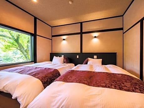 Hanamizuki 2nd Floor Japanese Style Room with 2 Semi-Double Beds and 14 Tatami