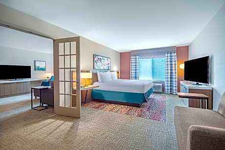 Separated Living Room With Pull Out Sleeper