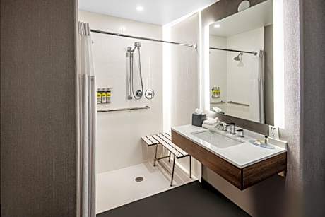 One-Bedroom Suite with Roll-In Shower - Communications Access