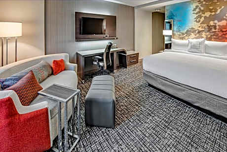 1 Bedroom Suite, 1 King, Sofa bed