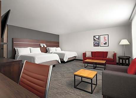 Suite with Two Queen Beds and Sofa Bed
