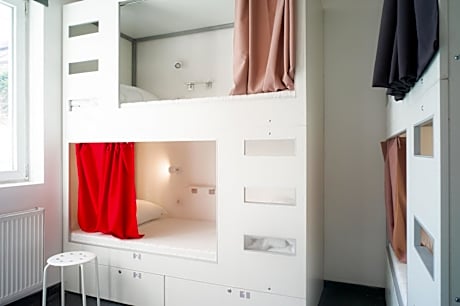 Bed in 6-Bed Female Dormitory Room