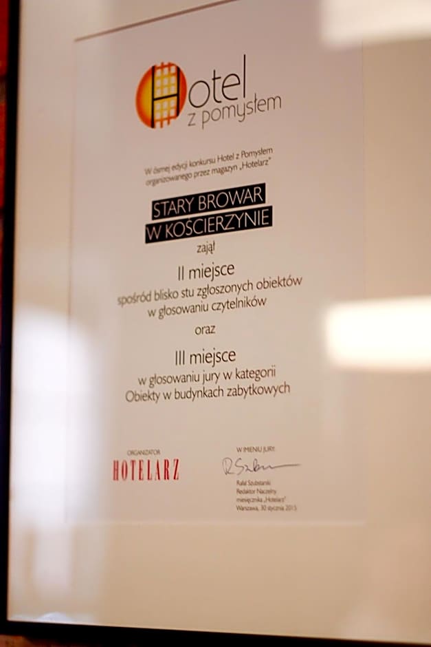 Hotel Browar Kościerzyna