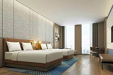 Classic Double, Guest room, 2 Double, City view