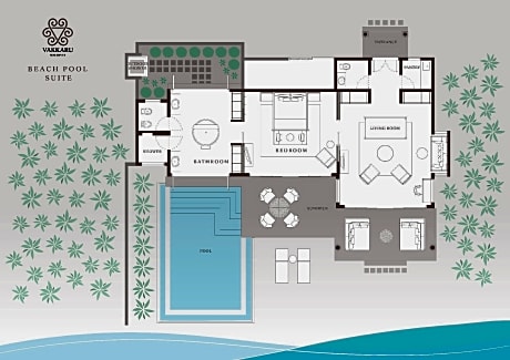 One Bedroom Beach Pool Residence