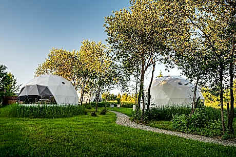 Glamping Biala Czapla nad jeziorem czorsztynskim