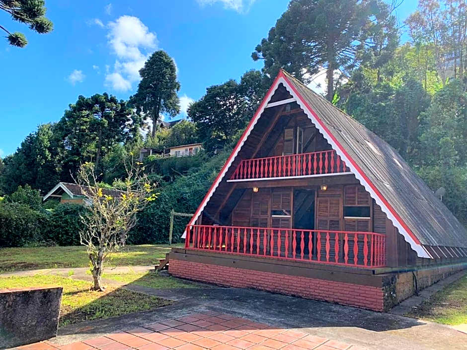 Chalé inteiro completo a 5 min a pé do Capivari - Campos do Jordão