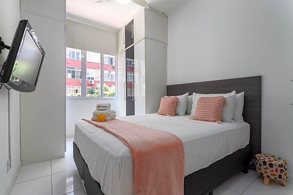 Charme em Copa - Quartos confortáveis - BR401 Z4