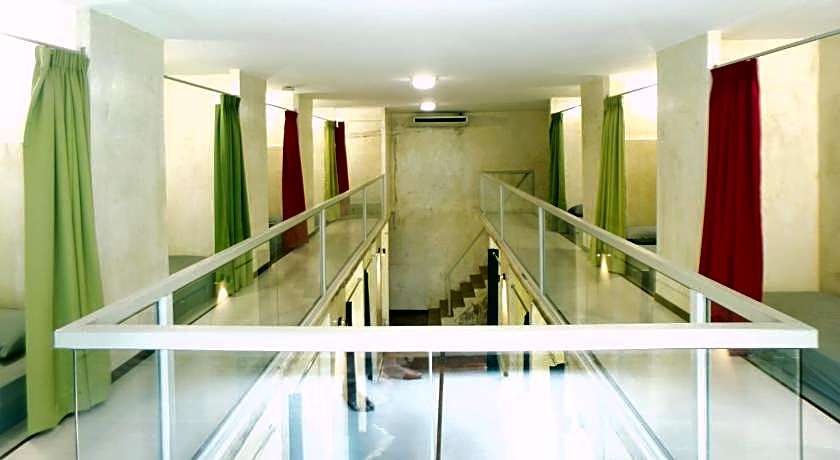 Beds In Garden Hostel