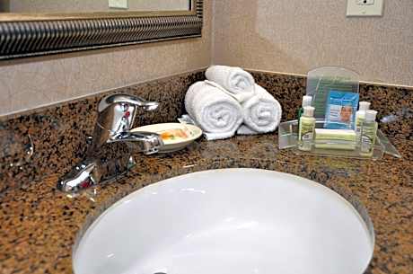 King Room - Hearing Accessible - Roll-in Shower