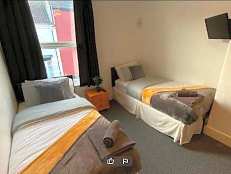 Family Room with Shared Bathroom