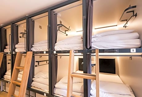 Shared Dormitory, Mixed Dorm (10 Pods) (1 Twin Bunk Bed)
