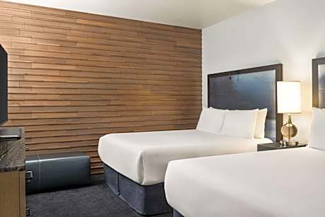 Queen Studio with Two Queen Beds and Sofa Bed