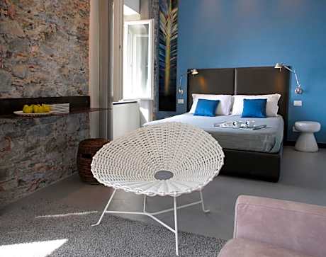 Quadruple Room with Balcony and Sea View