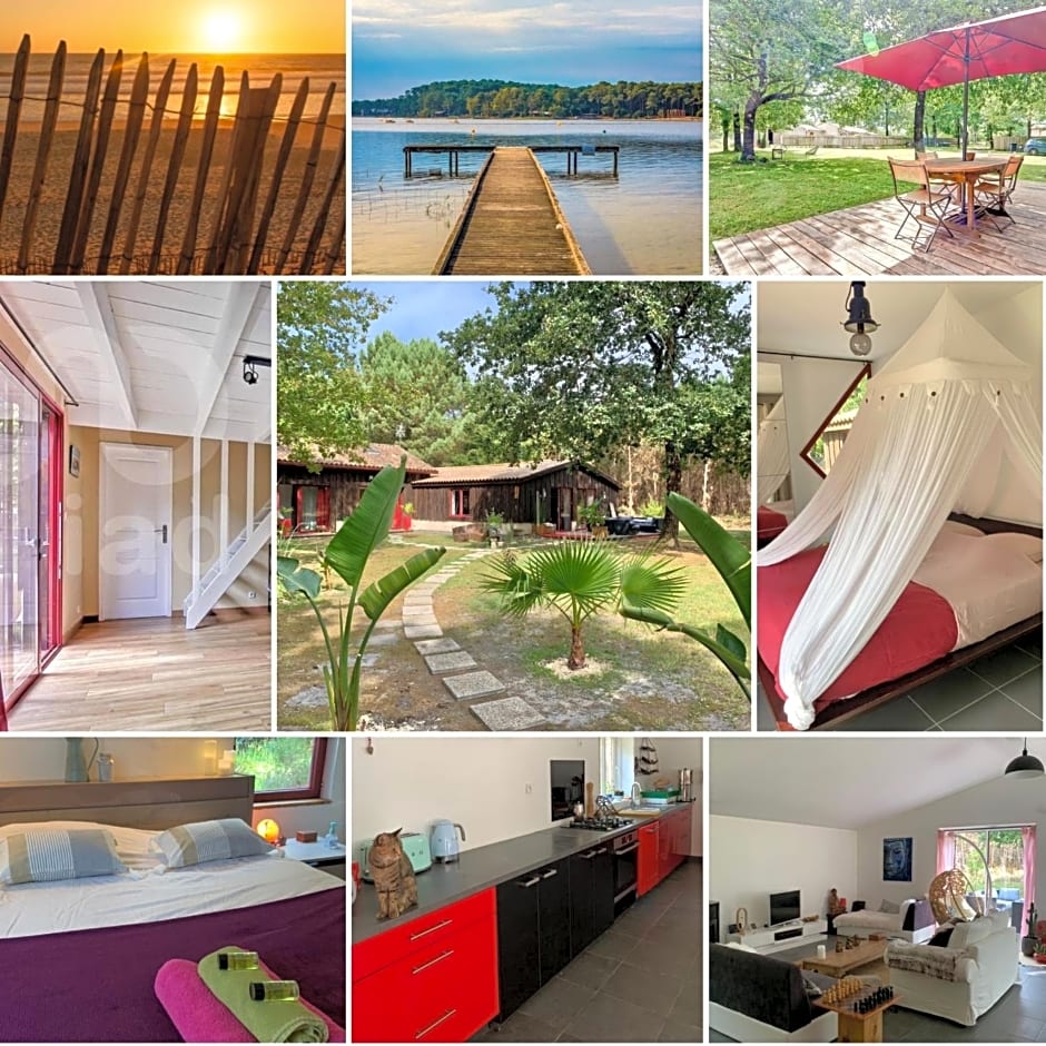 Hacienda de la Canopée avec piscine chauffée au sel