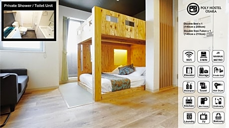 Quadruple Room with Private Bathroom