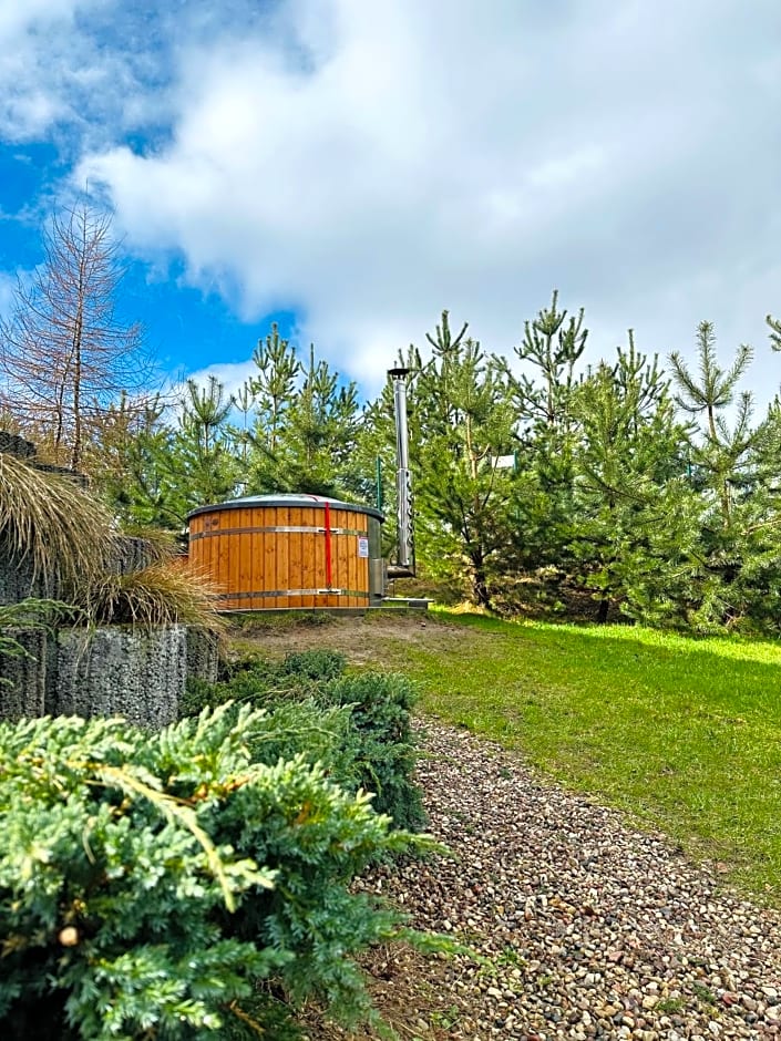 Dolina Bella - ogrzewany domek z balią, sauną i kominkiem w sercu Kaszub