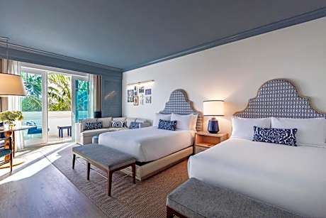 Deluxe Queen Room with Two Queen Beds and Balcony
