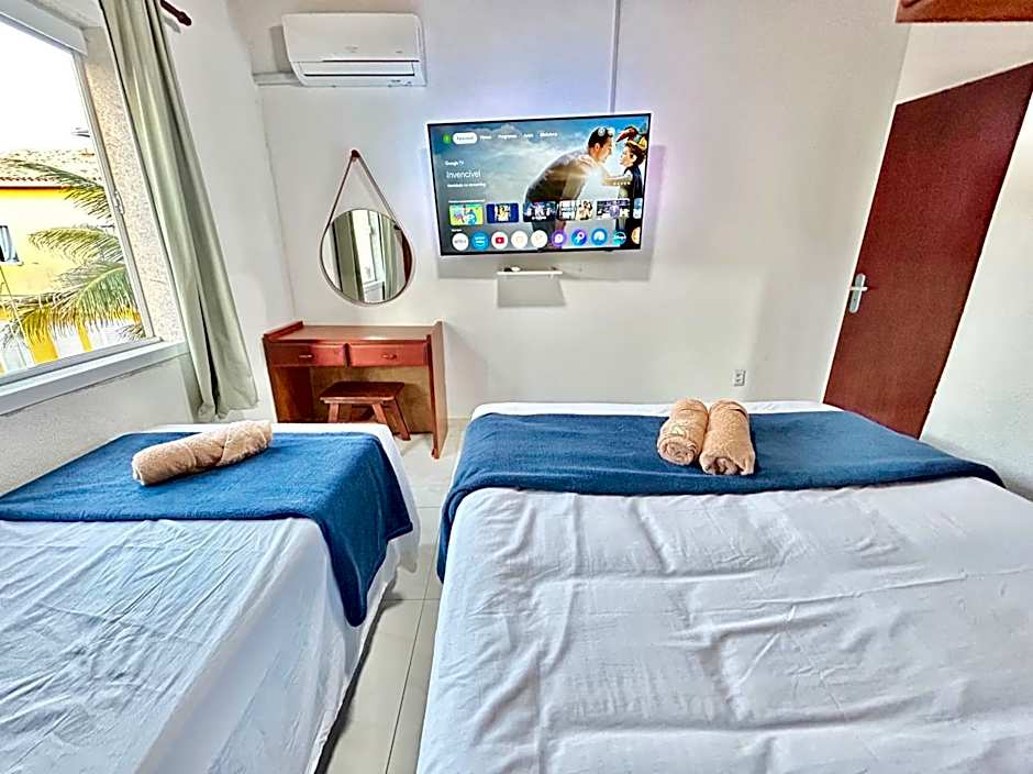 Casa Duplex Praia Das Dunas - Pé na Areia - Alto Padrão- Ar condicionado 2