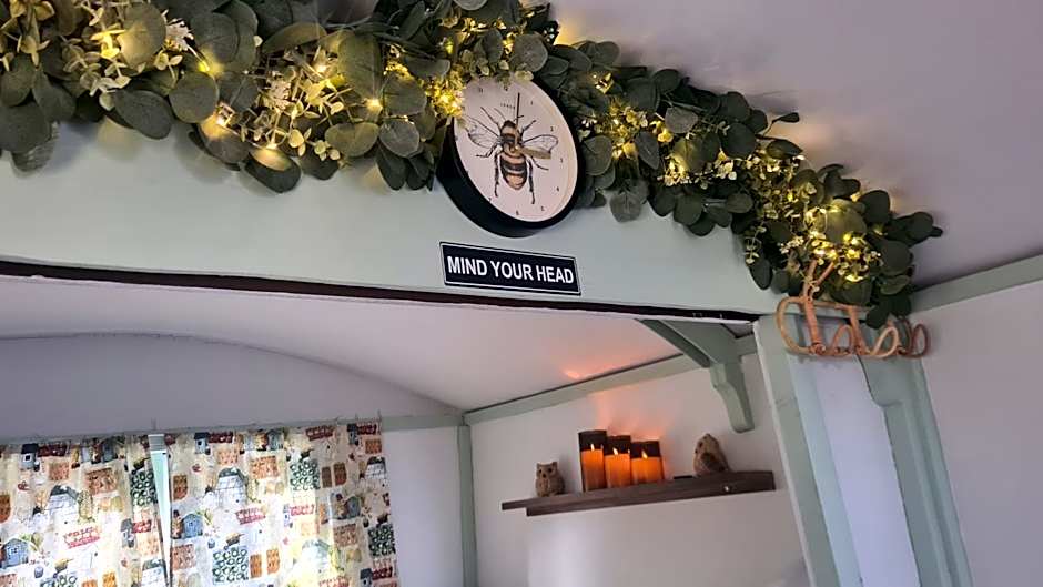 Blue bells Small but quirky & Cozy Shepherd's Hut