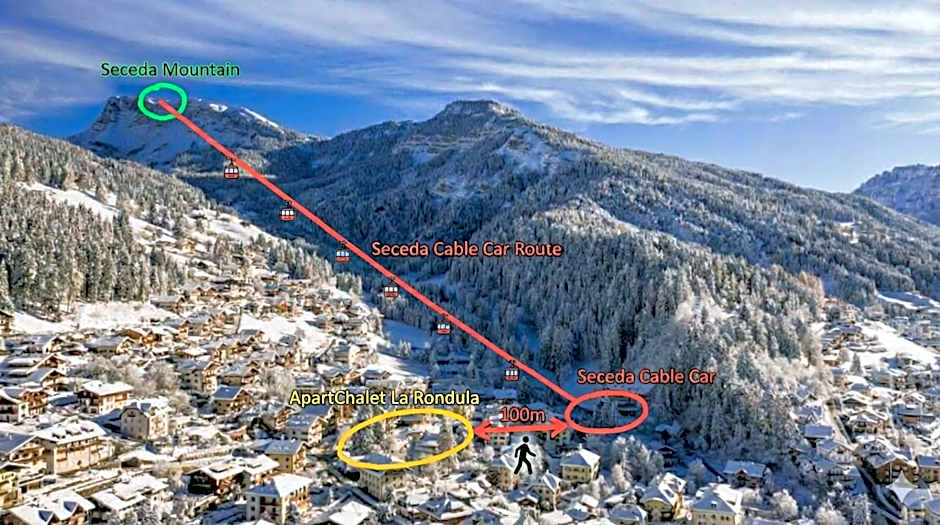 AppartChalet LA RONDULA - 100m from Seceda