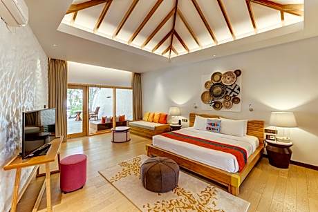 Beach Suite with Pool - FREE return speedboat transfers for stays of 7+ nights, or 50% off speedboat transfers for stays less than 7 nights (max 2 guests). Book: 24 Feb–31 Oct 2026 | Stay: 1 Apr–31 Oct 2027